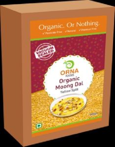 500g Vacuum Packed ORNA Organic Moong Dal
