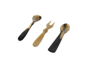 Horn Fork-Spoon Set