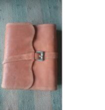 custom made leather journals with buckle tie suitable