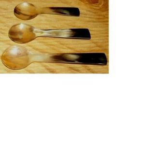 handmade buffalo horn spoons