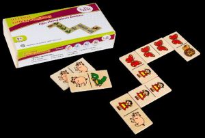 LET'S SOLVE - PICTURE DOMINOES Educational Toy