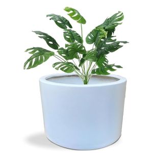 FRP White Planter - Orchid Beauty for Outdoor and Indoor