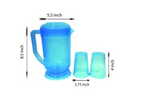 Paradise Jug (2 Pcs Glass Set)