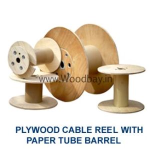 Plywood Cable Drums/Reels with Paper Tube Barrel