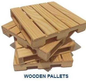 wooden pallets