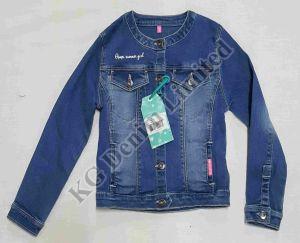 Girls Blue Denim Jacket