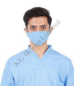 Surgical Blue Cotton Mask