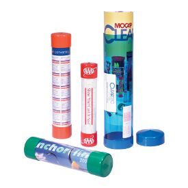 Clear Plastic Mailing Tubes & Shipping Tubes