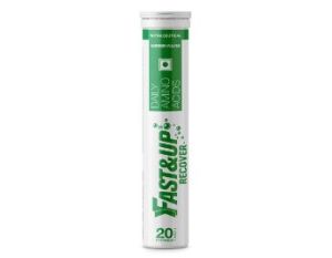 Fast&Up Recover - Tube of 20 Tabs - Raspberry Flavour