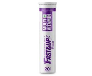 Fast&Up Vitalize - Tube of 20 Tabs - Orange Flavour