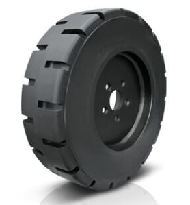 Lower Maintenance Solid Rubber Industrial Tire