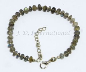 Labradorite Gemstone Beads Bracelet