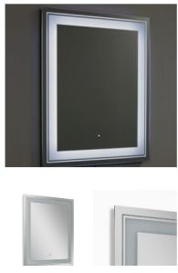 LED FROSTED RECTANGLE MIRROR