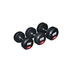Rubber Coated Solid Dumbbell