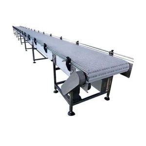 L Shape SS Slat Chain Conveyor