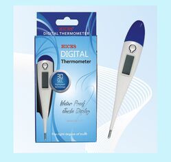 White Plastic Digital Thermometers