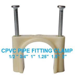 CPVC Pipe Fitting Nail Clamp