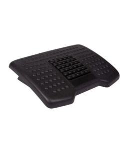 ADJUSTABLE ANGLE FOOT REST WITH ROLLER