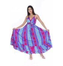 Handmade Sari Silk Maxi Dress