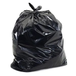 Black LDPE Plastic Garbage Bag, Size : 29x39 Inch