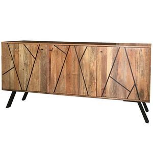 Mango Wood 3 Door Sideboard