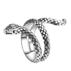 Ladies Vintage Snake Ring