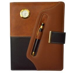 Brown foamed Corporate Diary