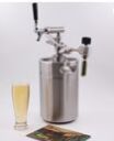 5L Stainless Steel Beer Keg with A/S Type spear &amp;amp; coupler
