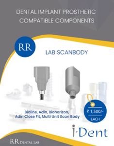 Lab Scanbody Dental Component