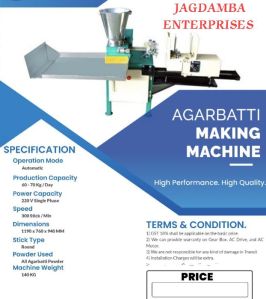 Aagarbatti making machine