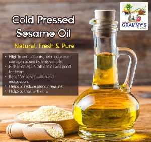 Wood Pressed Sesame Oil