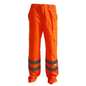 Highly Visible Men' s Fireproof Construction Work Pants