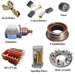 Traction electric spares