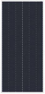 Aluminium Polished Plain Ultra High Efficiency 580W-600W Solar Module