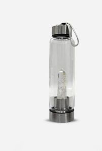 Clear Quartz Water Bottle