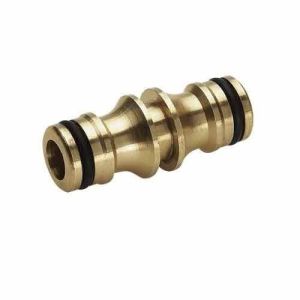 Two Way Brass Connector
