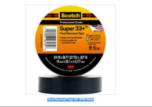 Scotch® Vinyl Electrical Tape Super 33+