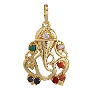 Navgrah Ganesha Pendant