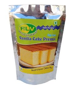 RLV Healthy & Tasty Eggless Vanilla Cake Premix (500G)