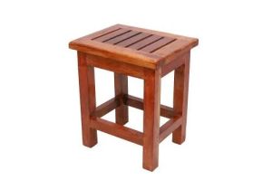 Rectangular Wooden Stool