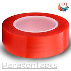 130 MIC Red Double Sided Polyester Tape