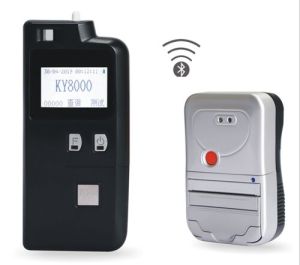 Alcohol Breath Tester with Bluetooth Printer