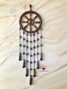 Sodalite Stone Dream Catcher Wall Hanging