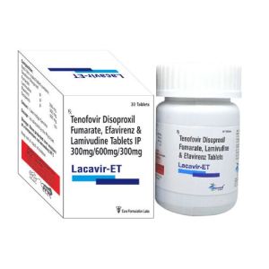 Tenofovir Disoproxil Fumarate Efavirenz and Lamivudine Tablets