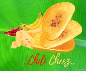 Cheese flavored Banana Chips