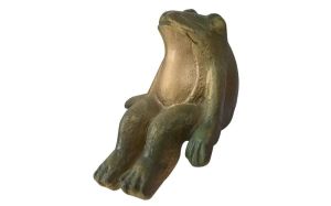 Frog Bronze Antique Sculpture