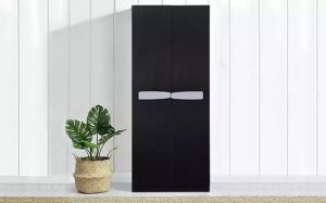 Two Door Wardrobe with Safety Lock