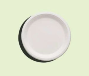 9 Inch Bagasse Round Plate