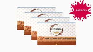 Sandal Wood Glycerin Soap Set