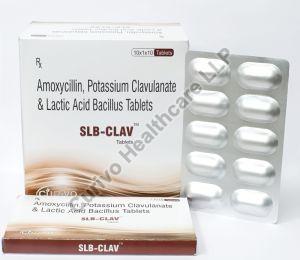Amoxicillin Clavulanate and Lactic Acid Bacillus tablets